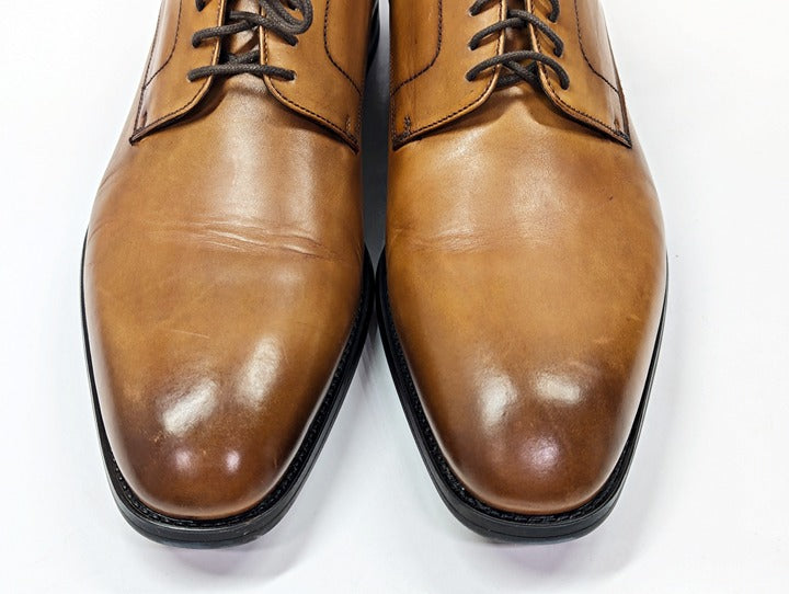 To Boot New York Men's Amedeo Oxfords Tabacco Antiqued Size 9.5 (MSRP $399)