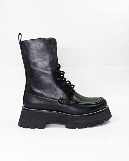3.1 Phillip Lim Women's Kate Platform Combat Boots Size 37.5 (MSRP $650)