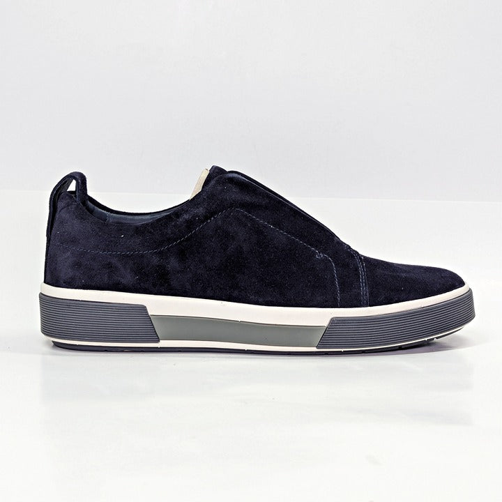 Vince Ranger Men's Navy Coastal Suede Slip-On Sneaker Size 9 (MSRP $250)
