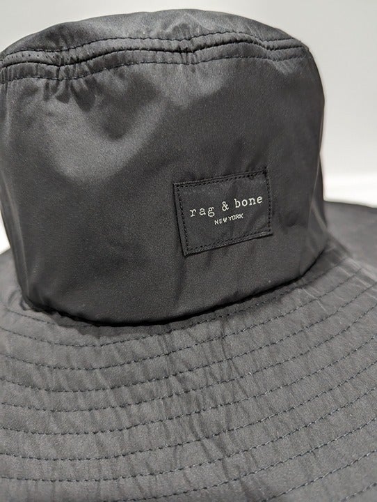 Rag & Bone Women's Black Addison Cruise Beach Hat Size S/M (MSRP $150)