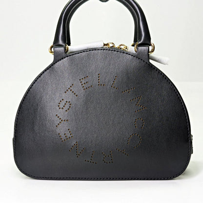 Stella McCartney Logo Top Handle Crossbody Bag in Black (MSRP $995)