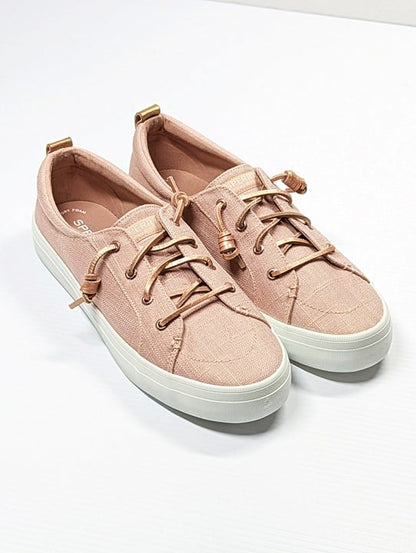 Sperry Women's Crest Vibe Baja Sneaker Cross Rose Size 10 M (MSRP $70)