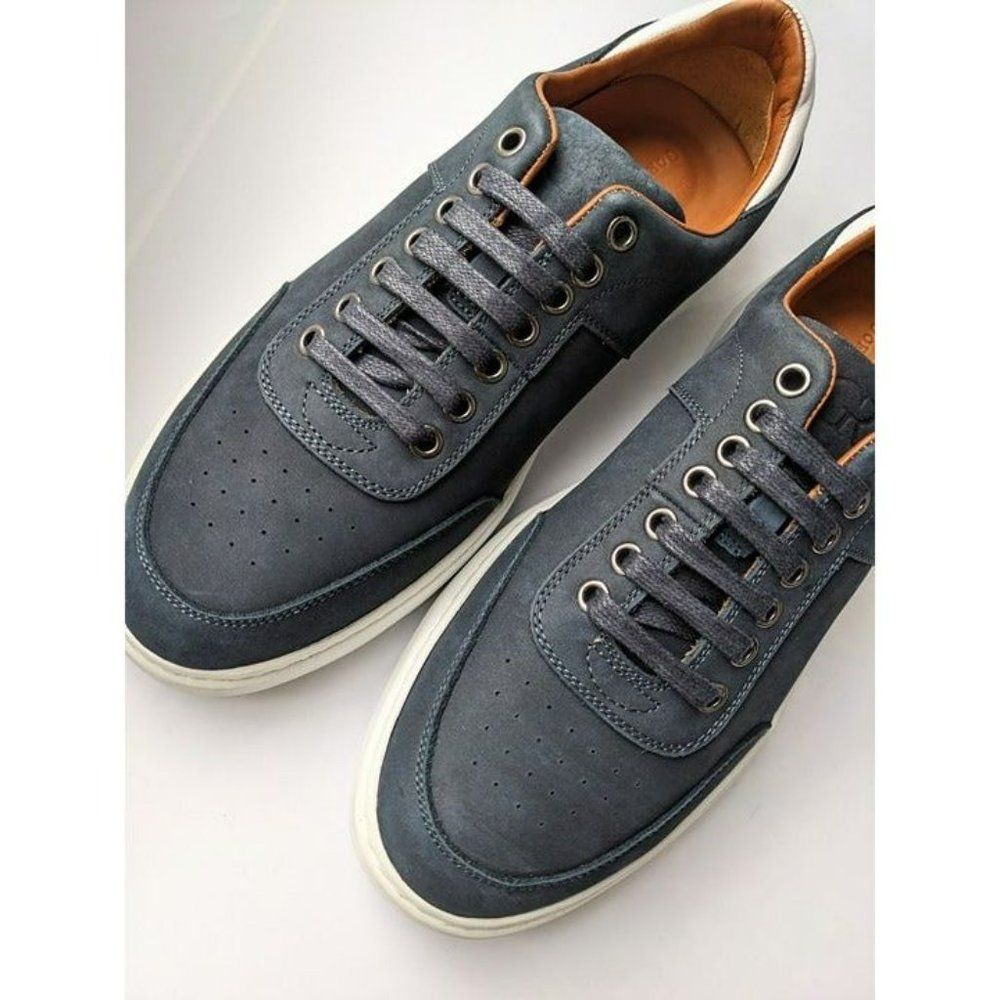 Gordon Rush Newport Men's Sneakers Navy Nubuck Leather Size 9.5 (MSRP $185)