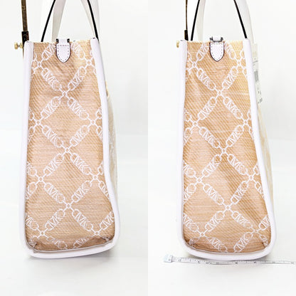 Michael Kors Gigi Logo Large Grab Tote with Shoulder Strap (MSRP $358)