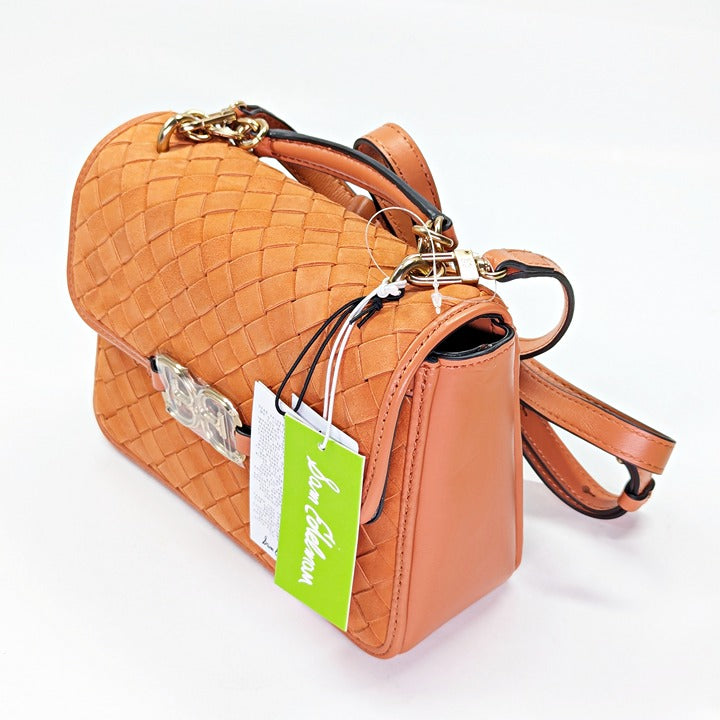 Sam Edelman Christy Top Handle Convertible Crossbody Bag Suede (MSRP $195)
