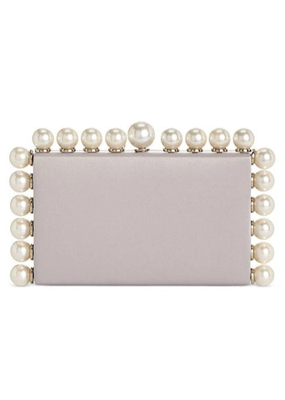 I.N.C. International Concepts East West Embellished Pearl Clutch (MSRP $80)