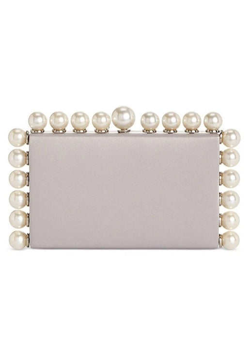 I.N.C. International Concepts East West Embellished Pearl Clutch (MSRP $80)