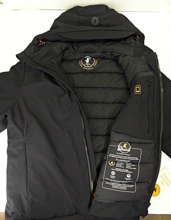 Save The Duck Men's Sabal Black Hooded Jacket Size XXL (MSRP $398)