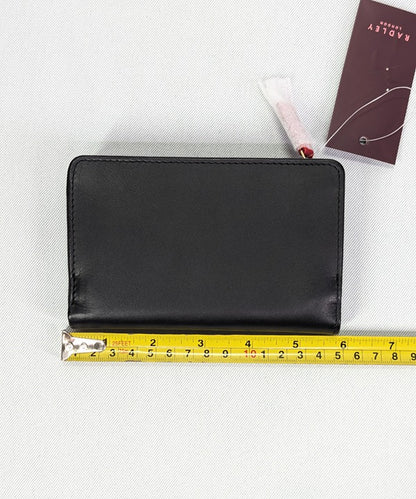 Radley London Christmas Is Calling Medium Bifold Wallet in Black (MSRP $98)