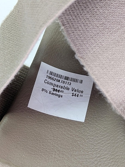 MIA Women's Valuna Flat Strappy Sandals Taupe Size 8 (MSRP $49)