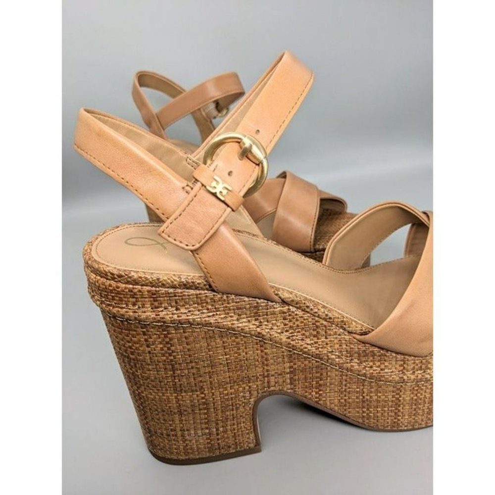 Sam Edelman Trianna Strappy Espadrille Platform Sandals Size 10 (MSRP $150)