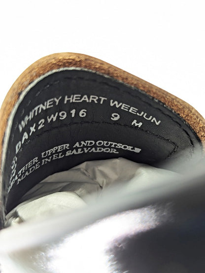 G.H. Bass Women's Whitney Love Heart Weejun Penny Loafers Size 9 (MSRP $195)