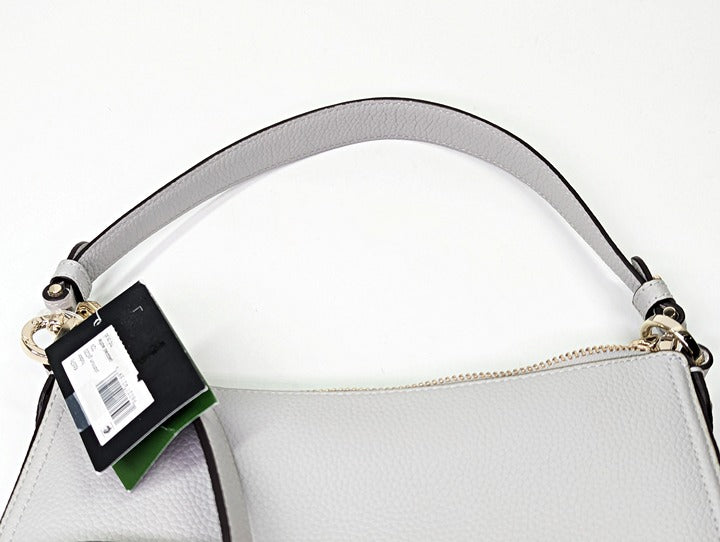 Kate Spade New York Hudson Pebbled Leather Convertible Crossbody (MSRP $248)