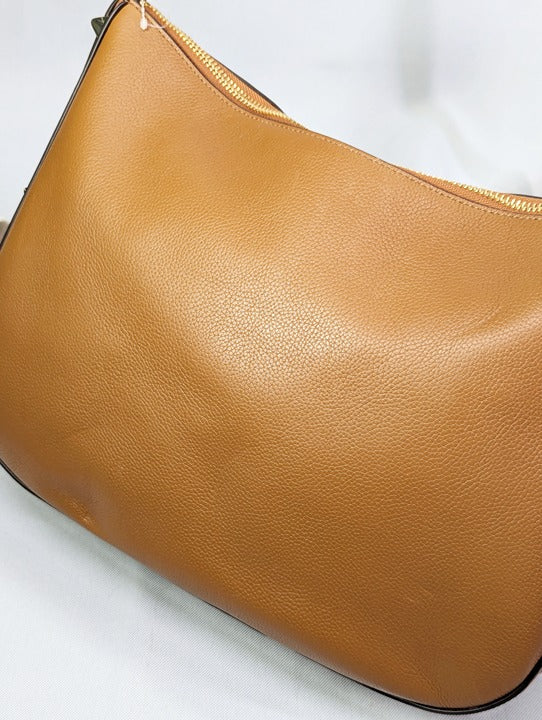 Kate Spade New York Liv Pebbled Leather Shoulder Bag Cavern Clay (MSRP $358)