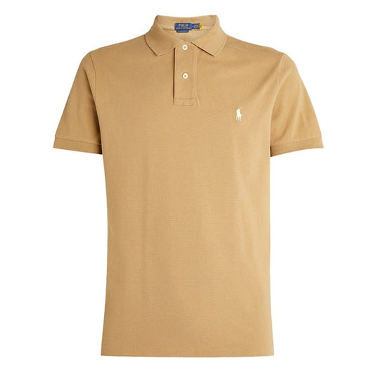 Polo Ralph Lauren Men's Custom Classic Fit Mesh Polo Beige Size XXL MSRP $110