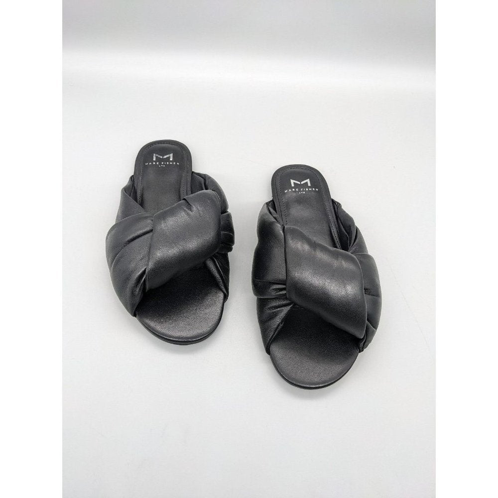 Marc Fisher LTD Olgalia Women's Sandals Black Size 5.5 (MSRP $150)