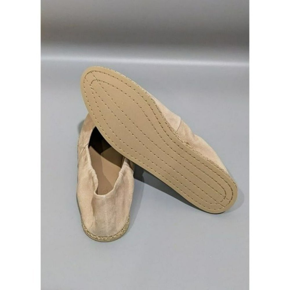 Vince Women's Meryl 2 Cappuccino Suede Espadrille Flats Size 7 M (MSRP $195)