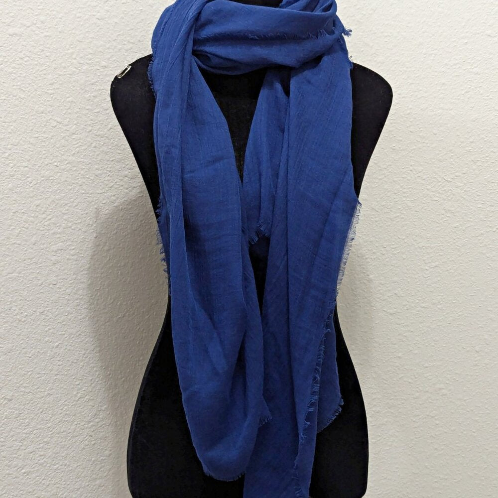 Echo 23 Women's Navy Versatile Lightweight Crinkle Textured Cover Up (MSRP $34)