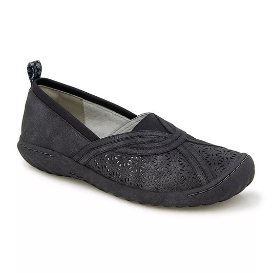 JBU Florida Women's Black Casual Slip-On Shoes Size 6.5 (MSRP $80)