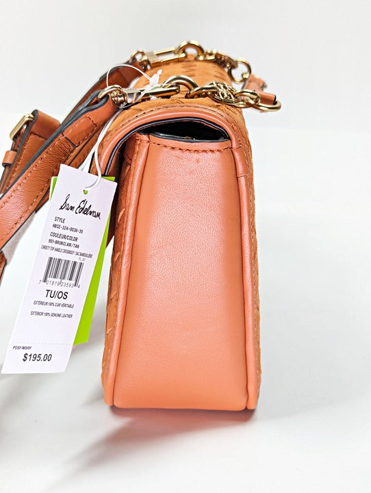 Sam Edelman Christy Top Handle Convertible Crossbody Bag Suede (MSRP $195)
