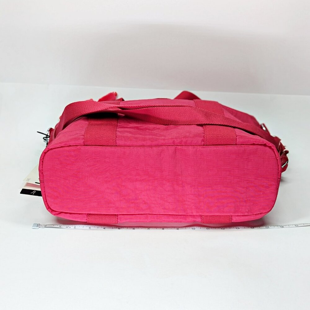Kipling Minta Large Tote Removable Shoulder Strap Confetti Pink (MSRP $119)