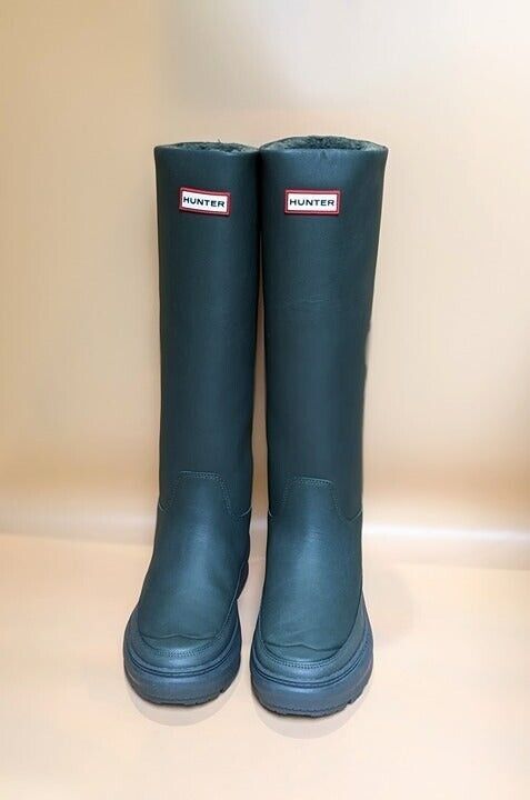 Hunter Women's Olive Chasing Knee Boot Killing Eve Size 5 / EU 36 (MSRP $395)