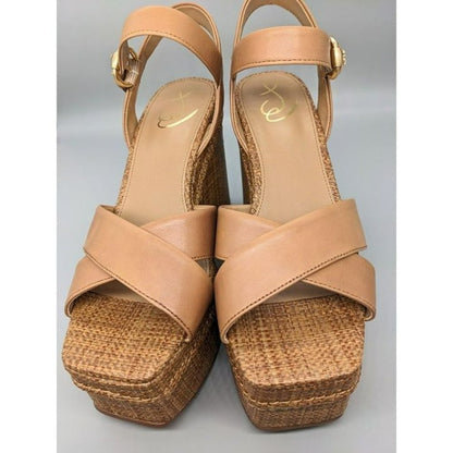 Sam Edelman Trianna Strappy Espadrille Platform Sandals Size 10 (MSRP $150)