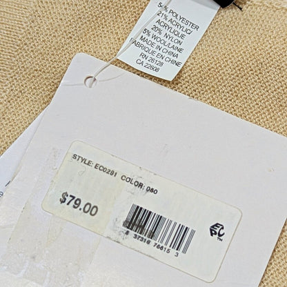 Echo Women's Oversized Scarf & Wrap in Oatmeal O/S (MSRP $79)