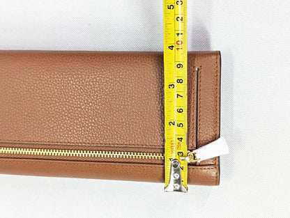 Radley London Cookie Cutter Flap Over Wallet in Medium Brown (MSRP $138)