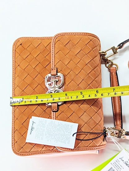 Sam Edelman Christy Top Handle Convertible Crossbody Bag Suede (MSRP $195)