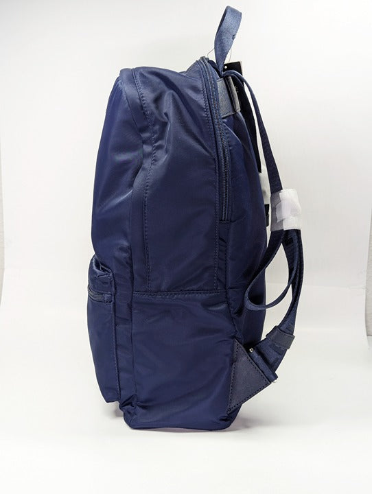 Lauren Ralph Lauren Nylon Medium Stevie Backpack Refined Navy (MSRP $275)