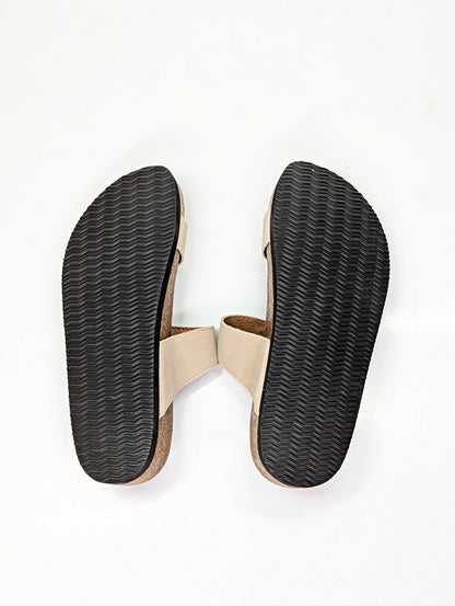 White Mountain Women's Crawford Sandals Sandal Wood Suede Size 9 (MSRP $69)
