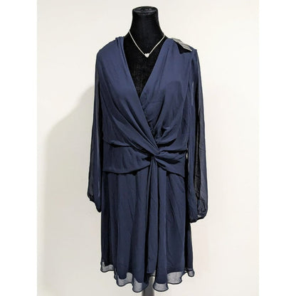 Lauren Ralph Lauren Women's Navy Dress Size 4 (MSRP $145)