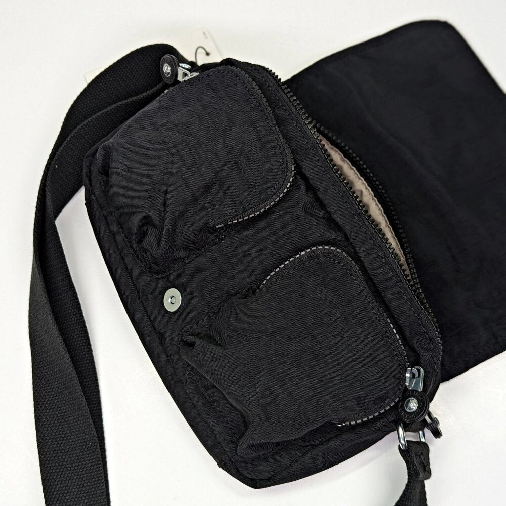 Kipling Chilly Up Women's Black Small Crossbody Bag (MSRP $99)