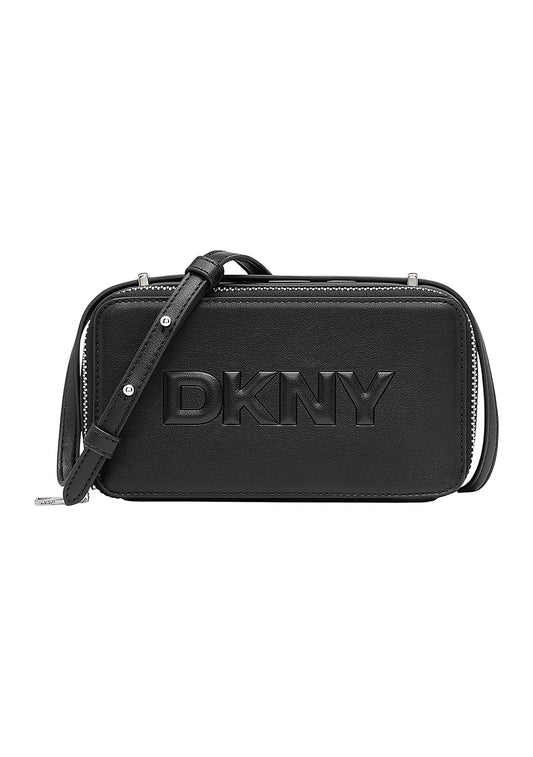 DKNY Carter Mini Logo Camera Crossbody Bag in Black (MSRP $148)