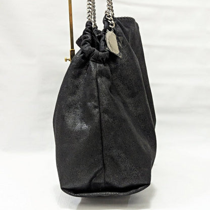 Stella McCartney Women's Shaggy Deer Falabella Tote Bag in Black (MSRP $1,450)