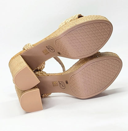 Chinese Laundry Truett Women's Ankle Wrap Platform Sandal Size 10 (MSRP $90)