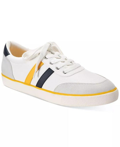 Club Room Noah Men's Stripe Lace-Up Sneakers Size 10.5 M (MSRP $65)