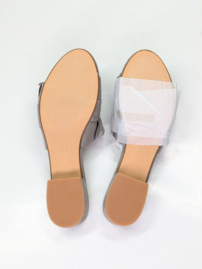 Journee Collection Women's Sabica Slip On Dress Sandals Size 7.5 (MSRP $75)
