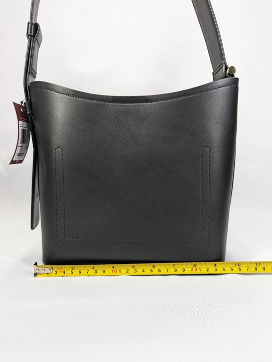 Radley London Bathurst Mews Black Medium Ziptop Shoulder Bag (MSRP $388)