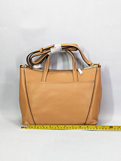 Radley London Kendal Terrace Medium Zip Top Grab Bag Medium Beige (MSRP $328)