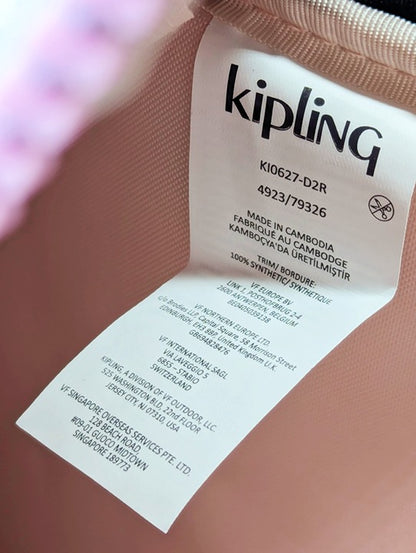 Kipling Women's Seoul 15" Laptop Backpack True Black Mix O/S (MSRP $139)