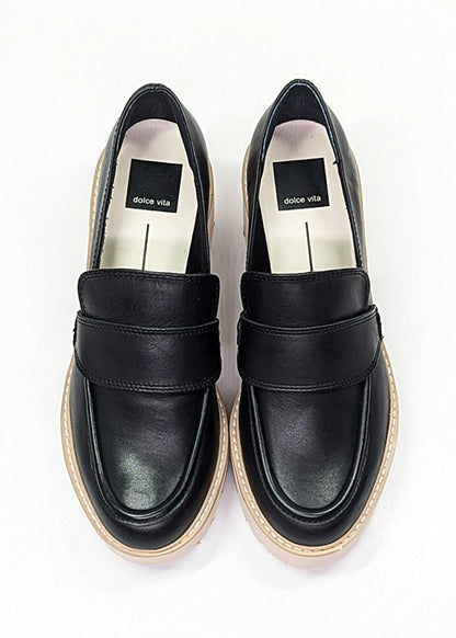 Dolce Vita Halona Women's Classic Loafer Chunky Lug Sole Size 7 (MSRP $130)