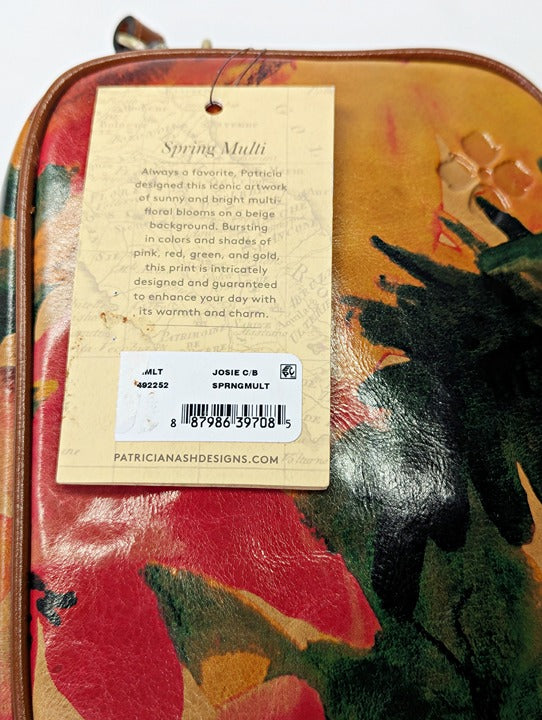 Patricia Nash Josie Women's Small Leather Crossbody Bag (MSRP $169)