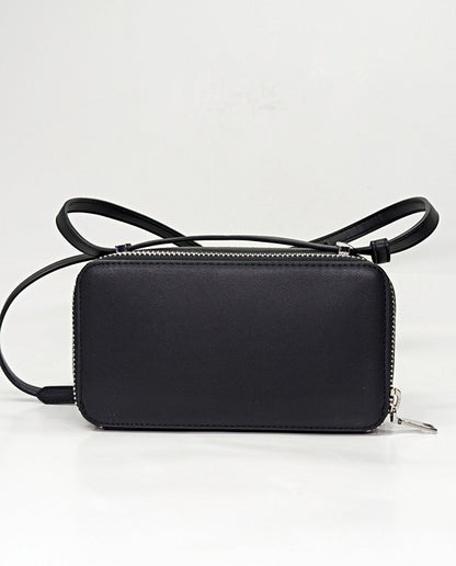 DKNY Carter Mini Logo Camera Crossbody Bag in Black (MSRP $148)