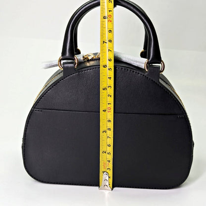 Stella McCartney Logo Top Handle Crossbody Bag in Black (MSRP $995)