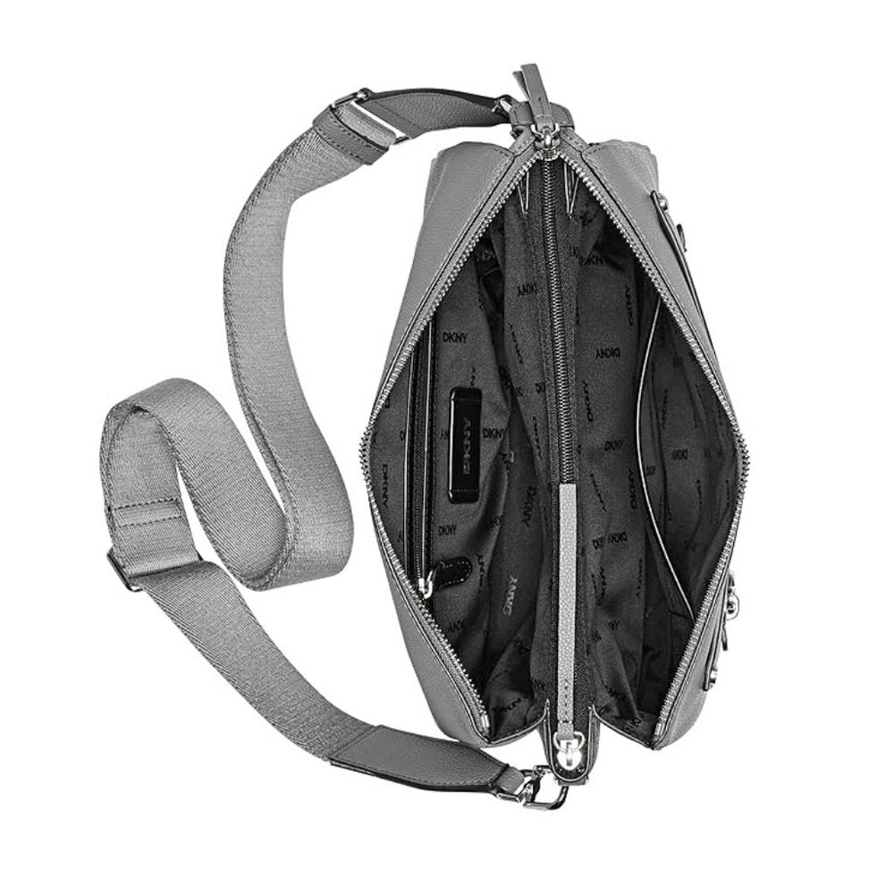 DKNY Nala Women's Small Crossbody Bag in Dark Gray (MSRP $168)