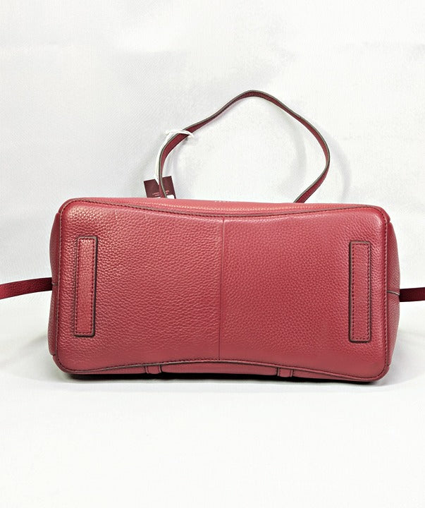 Radley London The Chancery Large Leather Shoulder Bag Medium Red (MSRP $448)