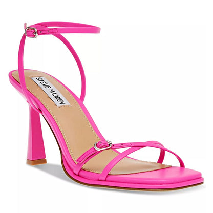 Steve Madden Women's Zarya Strappy Flared-Heel Sandals Size 9.5 (MSRP $99)