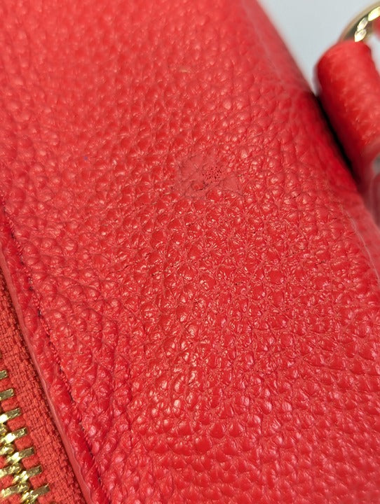 On 34th Broocke Small Pebble Crossbody Bag in Fiery Red (MSRP $80)